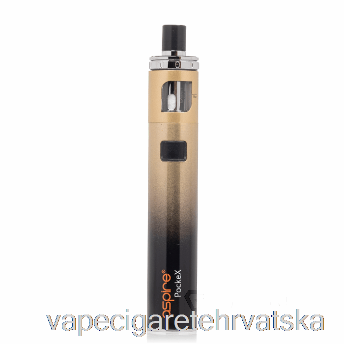 Vape Cigarete Aspire Pockex Aio Starter Kit [anni] Zlatni Gradijent